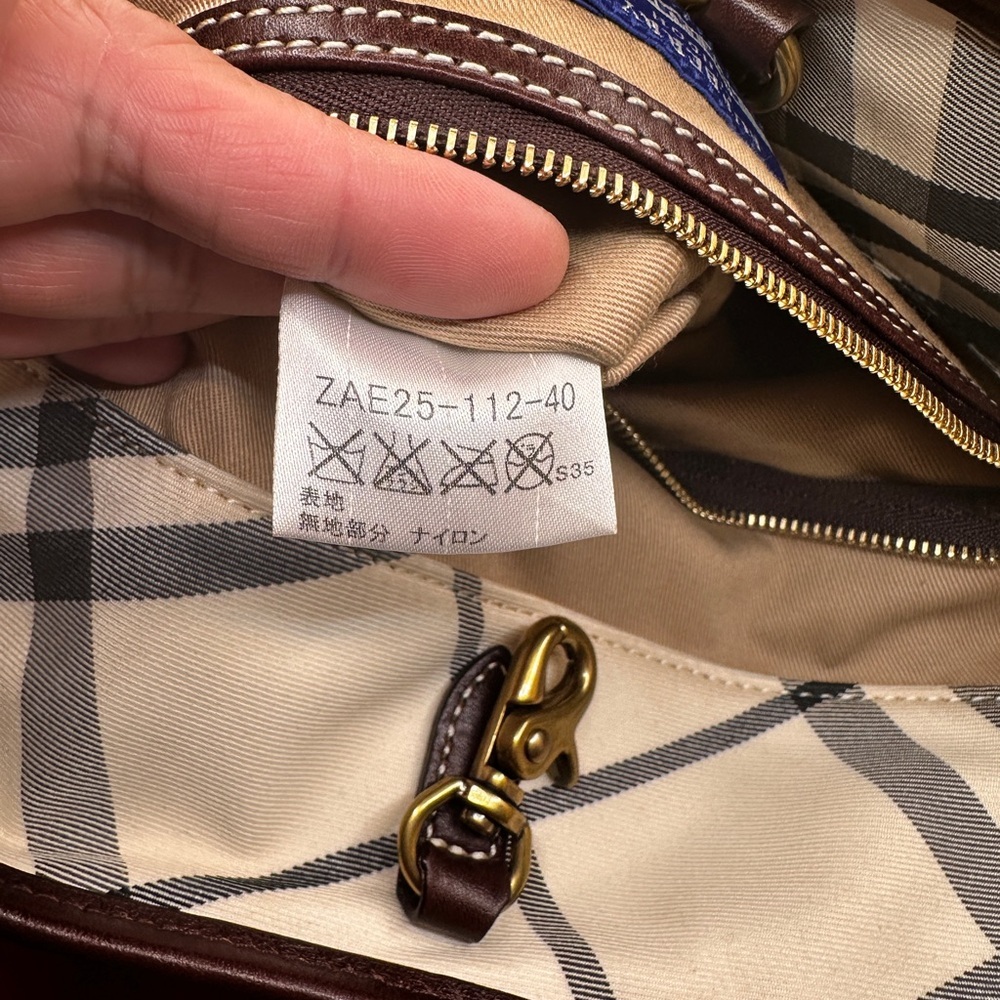BURBERRY Blue Label tote bag - Picture 3 of 17